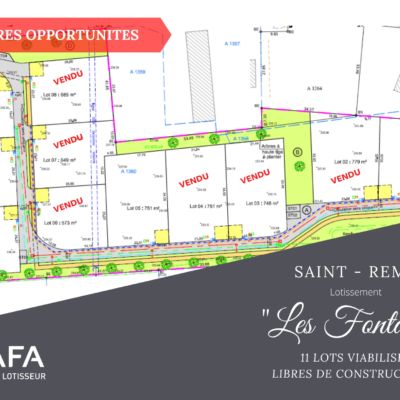 2023.01 Affichette dernières opportunités ST REMY Les Fontaines